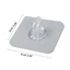 Móc dính trong suốt chức năng POP Móc treo thiết kế hiệu quả cho văn phòng tại nhà Sử dụng nhà bếp và phòng tắm