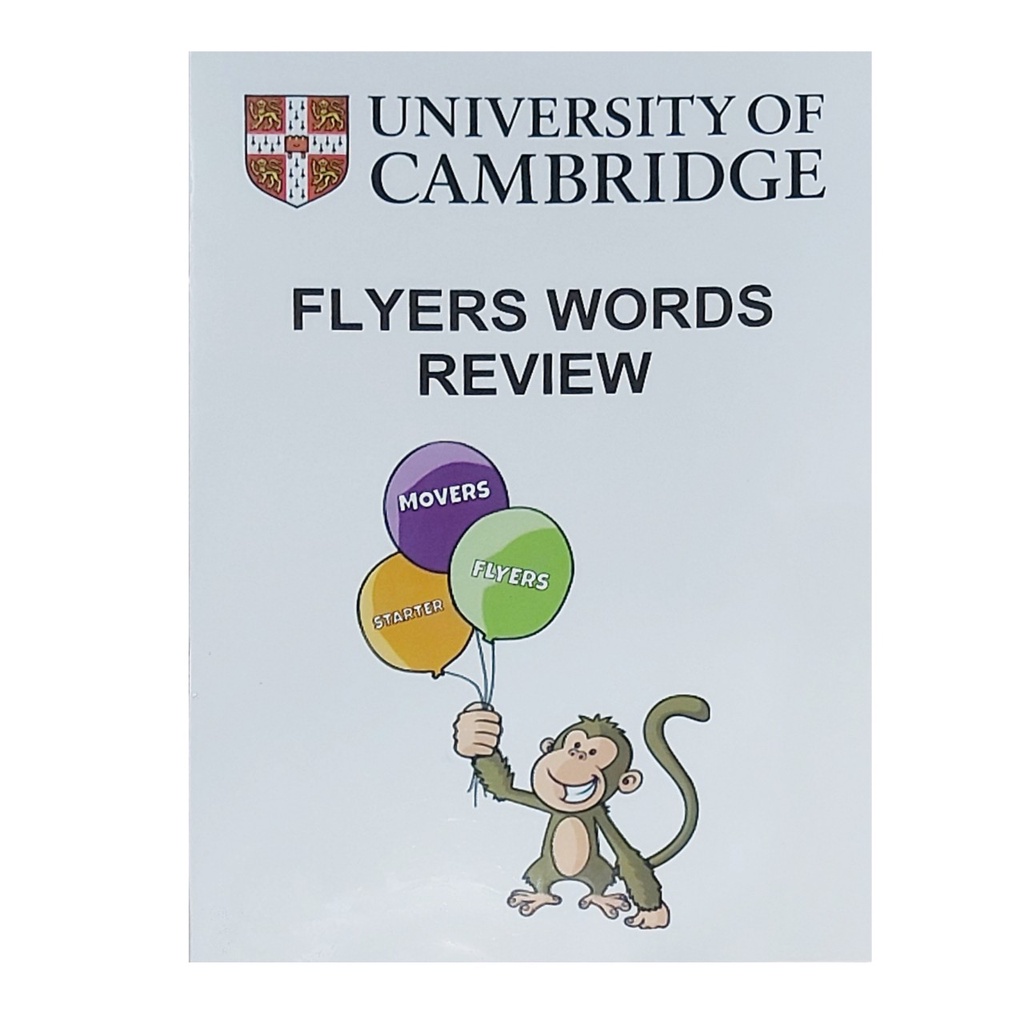 Vở University Of Cambridge Flyers Words review