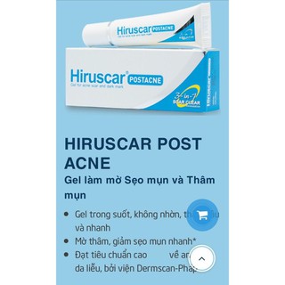 (HB_Gift) Quà tặng Gel làm mờ sẹo Hiruscar Post Acne 5g