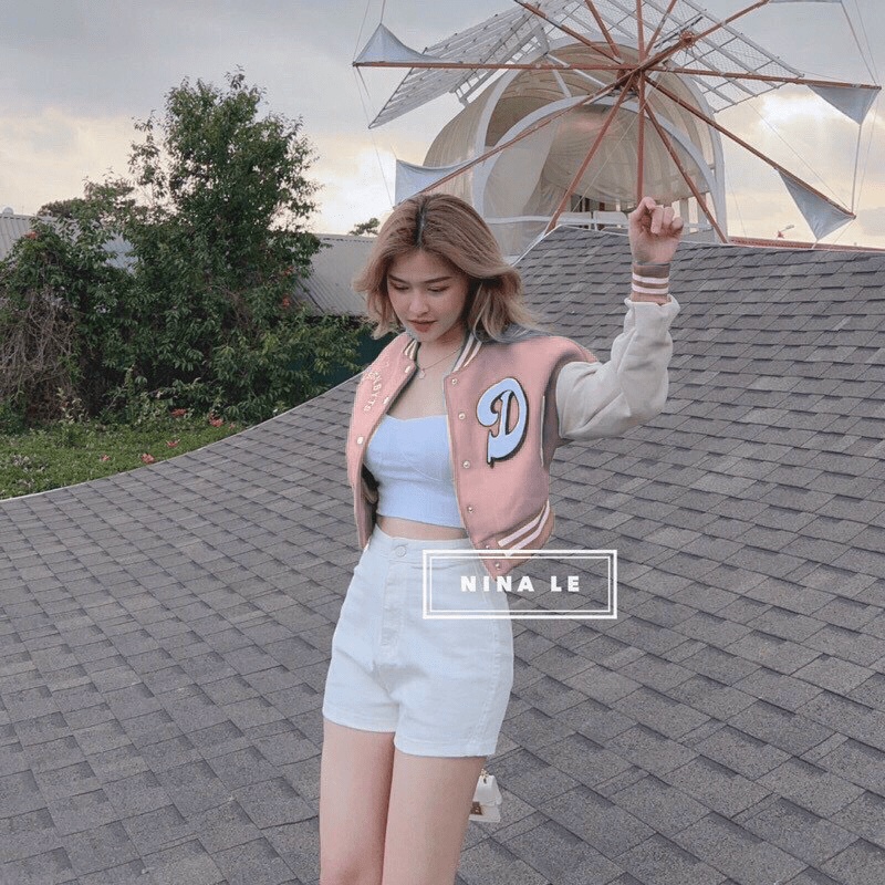 [HCM] ÁO KHOÁC NỈ NỮ FORM CHUẨN Y HINH THỜI TRANG TRẺ HOT HIT CHO CHỊ EM HIYU STORE