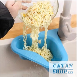Khay Lọc Rác Gắn Bồn Rửa Chén Đa Năng Hình mỏ vịt tiện lợi, giao màu ngẫu nhiên GD564-LRacVit
