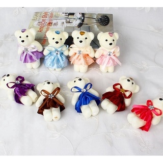 Set 10 Gấu Bông Teddy Dễ Thương Dùng Làm Quà Tặng