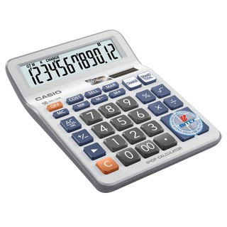 Máy Tính Casio DC-12M (12 Số) Chính Hãng - Chuyên Dụng Cho Cửa Hàng, Tính Lãi/Tiền Thối Cực Nhanh