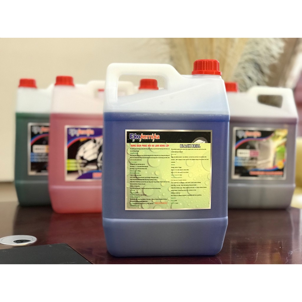 Dung dịch làm bóng, bảo dưỡng lốp BLACK BRILL-5L