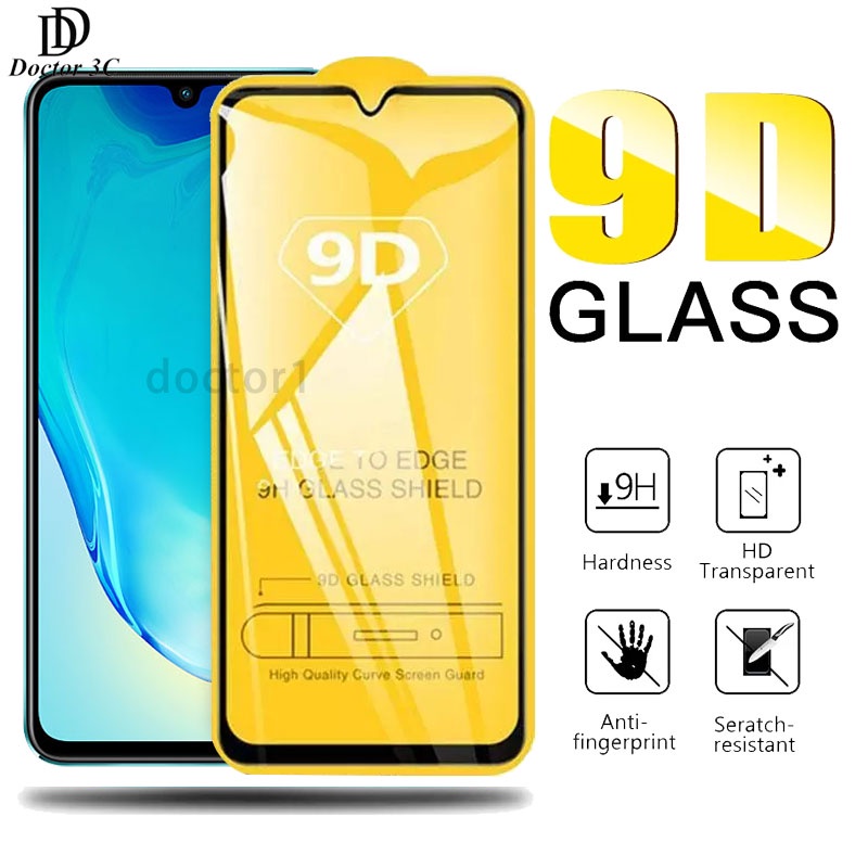 Kính cường lực 9D bảo vệ toàn màn hình dành cho VIVO V60 V50 V40 Lite V29E V27E V25 V25E V23 V23E V21 V21E V20 SE V17 V15 S1 Pro X70 X60 V19 Neo 4G 5G 2025