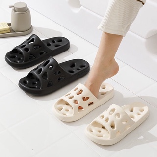 Dép đi trong nhà, nhà tắm, văn phòng Simple Fashion có lỗ thoát nước ở đế dép chất liệu cao su chống trơn trượt mã