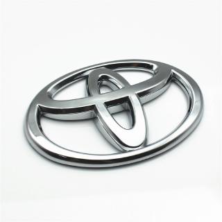 Áp dụng cho Toyota Corolla Camry RAV4 Highlander, v.v. biểu tượng phía trước hoặc biểu tượng phía sau logo mạ ABS
