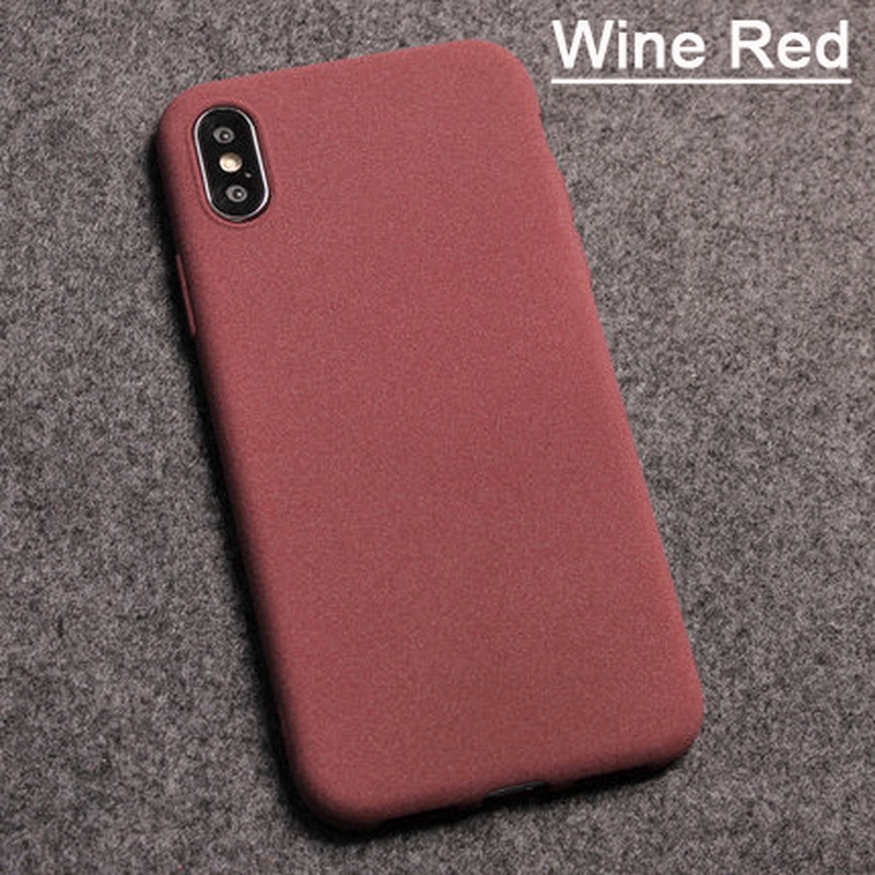 Ốp lưng TPU mềm màu nhám chống vân tay cho Ready For iPhone SE 2020 11 Pro Max XS MAX XR X 7 8 Plus