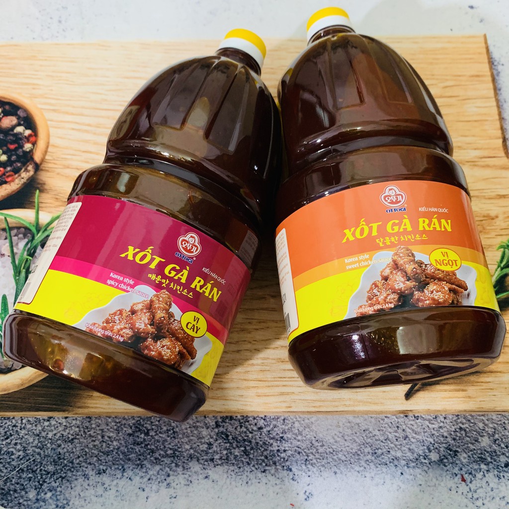 SỐT GÀ RÁN OTTOGI CHAI 2.4KG | Shopee Việt Nam