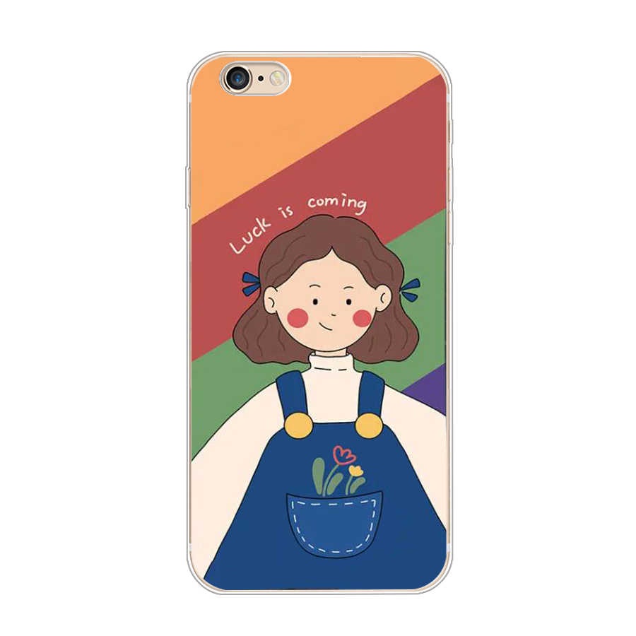 Ốp Lưng Mềm Bảo Vệ Cao Cấp Cho iphonee 4 4s 5 5s se 6 6s plus