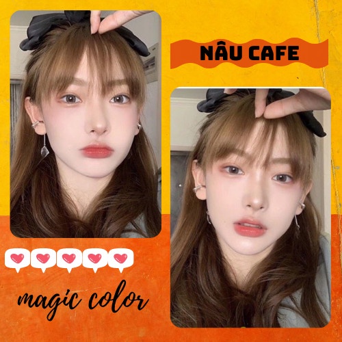 Thuốc Nhuộm Tóc Màu NÂU CÀ PHÊ - NÂU CAFE Không Tẩy | COLORKING CAITU