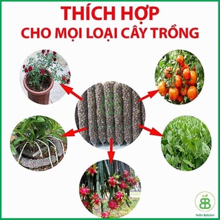 1 túi lưới phân dê tan chậm bón lan, hoa hồng, cây bonsai. .