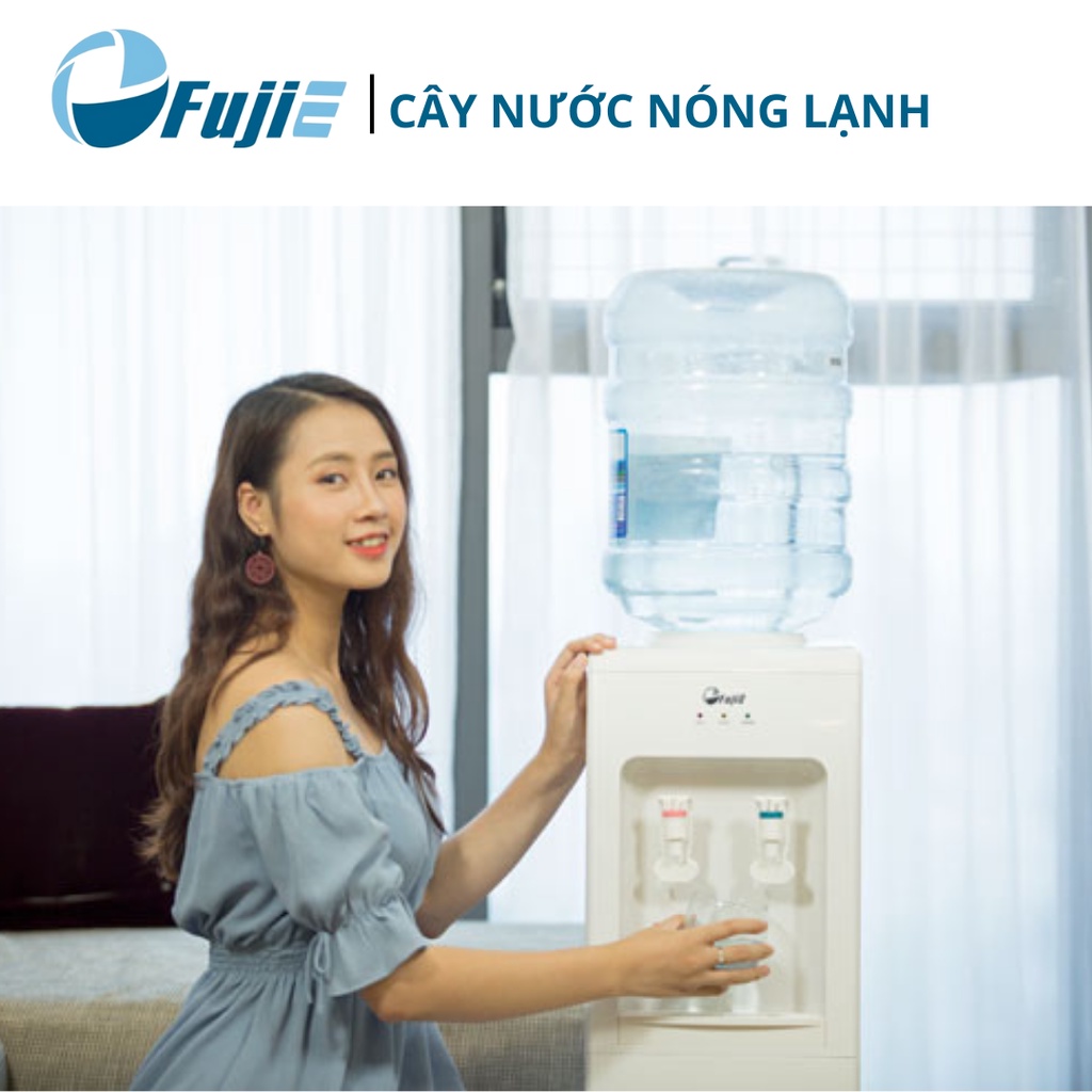 Cây nước nóng lạnh FujiE WD1105E, làm lạnh bằng chip điện tử , Bảo hành chính hãng 24 tháng