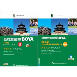 Sách - Combo Trọn Bộ 2 Cuốn Giáo Trình Hán Ngữ Boya Sơ Cấp 2 + Sách Bài Tập Đáp Án ( Lẻ Tùy Chọn )