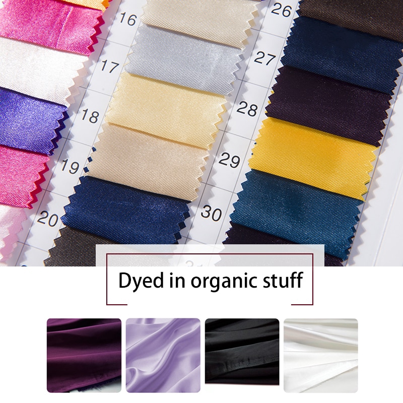 Vải Satin giả lụa 0,5m Vải lót mềm cho trang trí đám cưới May mặc Lớp bên trong DIY Chất liệu thủ công T105