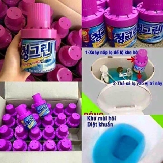 Lọ Thả Bồn Hàn Quốc, Vệ Sinh Nhanh Chóng