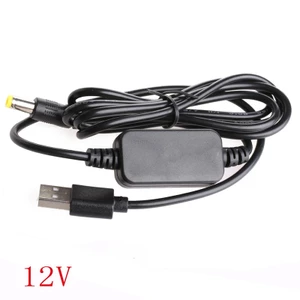 Cáp chuyển đổi nguồn DC-DC USB 5V sang 9V/12V giắc cắm DC 5.5mmx2.1mm