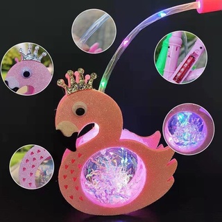 Đèn lồng trung thu hottrend hình thỏ, khủng long, chim hạc phát sáng - Đồ chơi trẻ em, quà tặng cho bé
