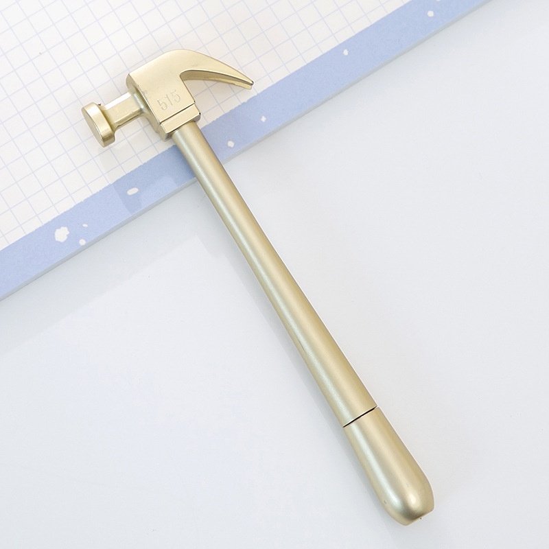 3 Bút Nước Mực Đen Ngòi Kim Hình Búa 0.5Mm