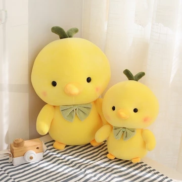 Gấu bông gà con, gấu bông gà vàng, gấu bông gà cute, gấu bông gà 35cm, gà nhồi bông