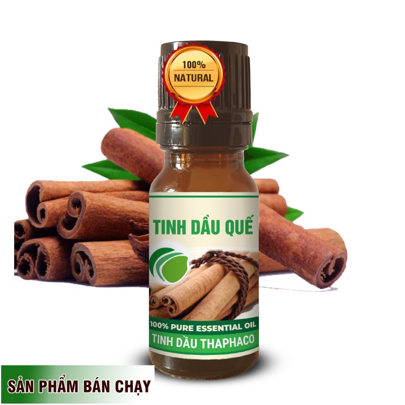 Tinh Dầu Quế Thiên Nhiên 10ml Thaphaco