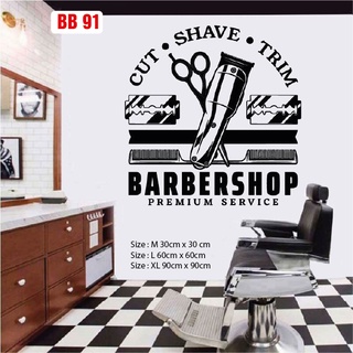 Decal dán làm đẹp cửa tiệm Barber và Salon, thu hút khách hàng, tạo điểm nhấn cho không gian tiệm, tăng doanh thu P6