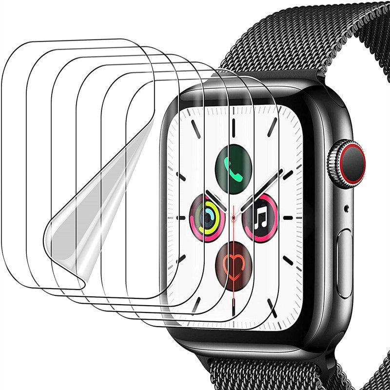 Bảo vệ màn hình Phim bảo vệ toàn diện trong suốt Apple Watch Ultra 3 Series 11 10 46MM 9 8 7 6 SE 5 4 41MM 45MM Ultra 2 49mm Không Kính cường lực iWatch 49 3 40 44 42 38 MM
