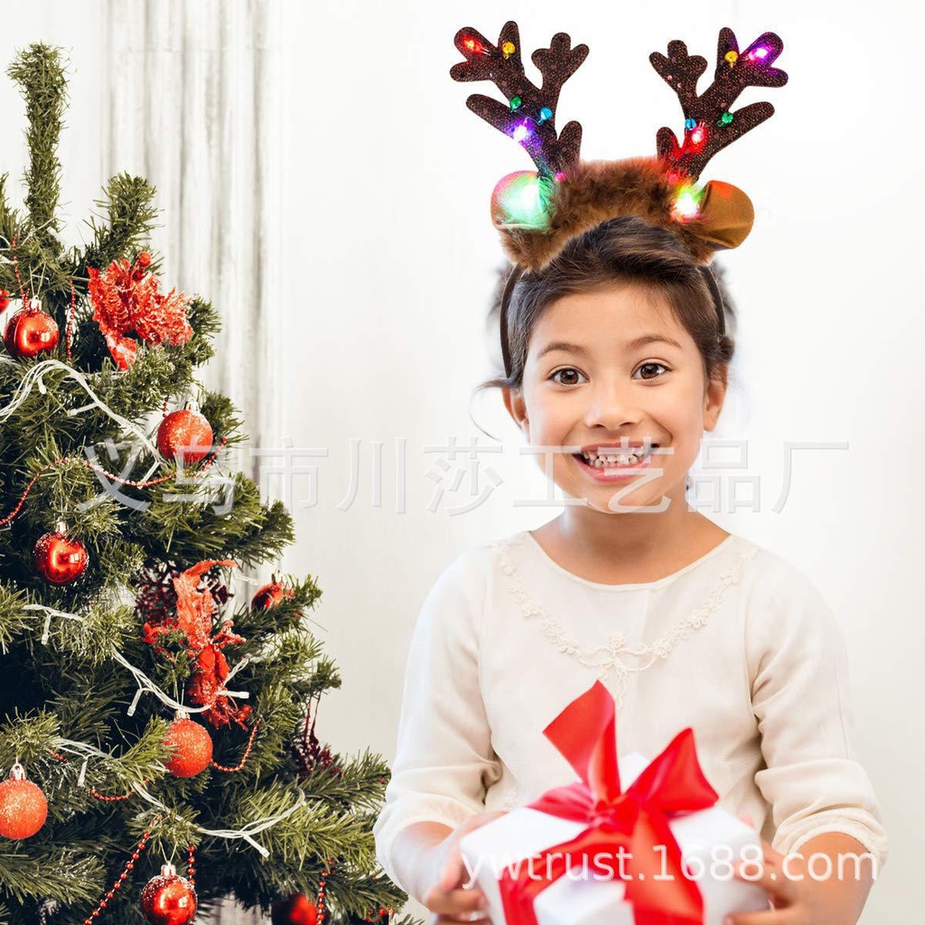 20 mẫu bờm noel - mũ noel -kẹp mái noel hót nhất 2021 cho cả người lớn và trẻ em