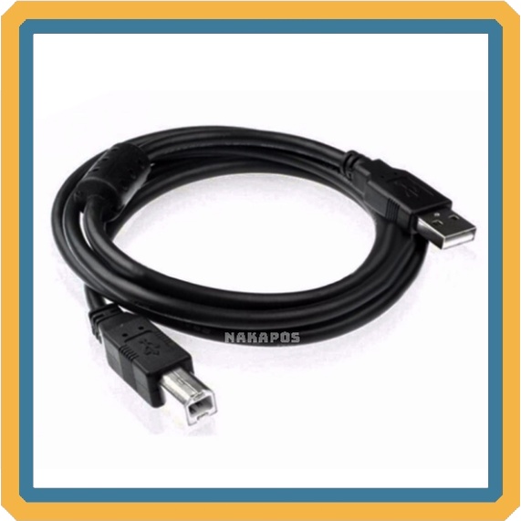 Dây Máy In USB 1.5m 3m 5m Đen - Dây cáp kết nói máy in với máy tính chống nhiễu tốt