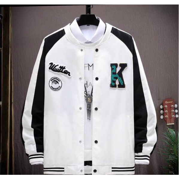 Áo khoác bomber nam nữ họa tiết mới cực HOT HIYU STORE