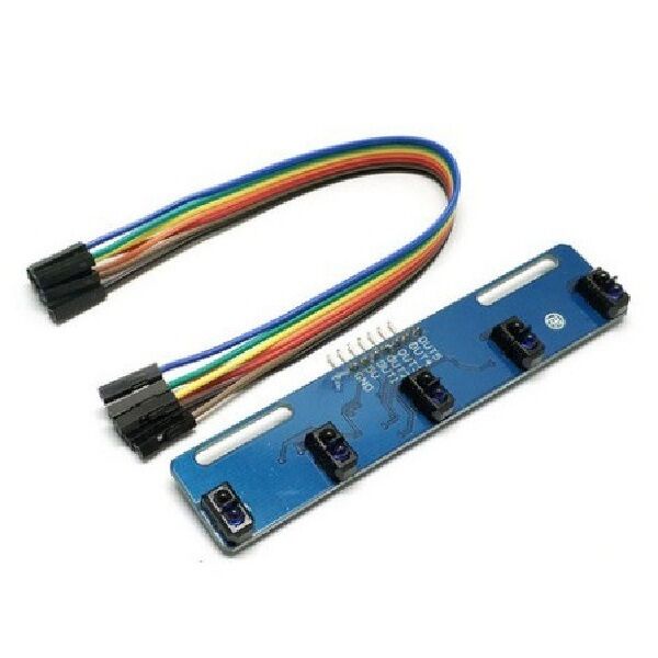 BOARD CẢM BIẾN DÒ LINE 5 LED HỒNG NGOẠI TCRT500 | Shopee Việt Nam