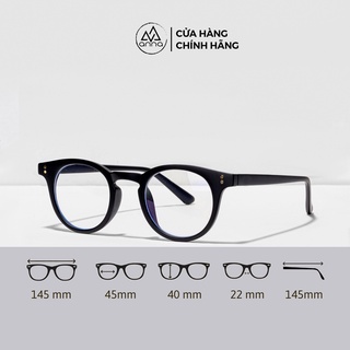 Gọng kính mắt thời trang nữ nhỏ ANNA dáng tròn cá tính chất liệu nhựa dẻo 2129