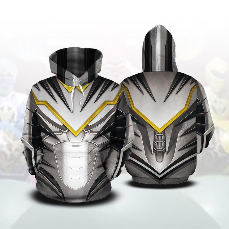 Áo Hoodie Super Sentai unisex Áo len thời trang Áo khoác ngoài in 3D