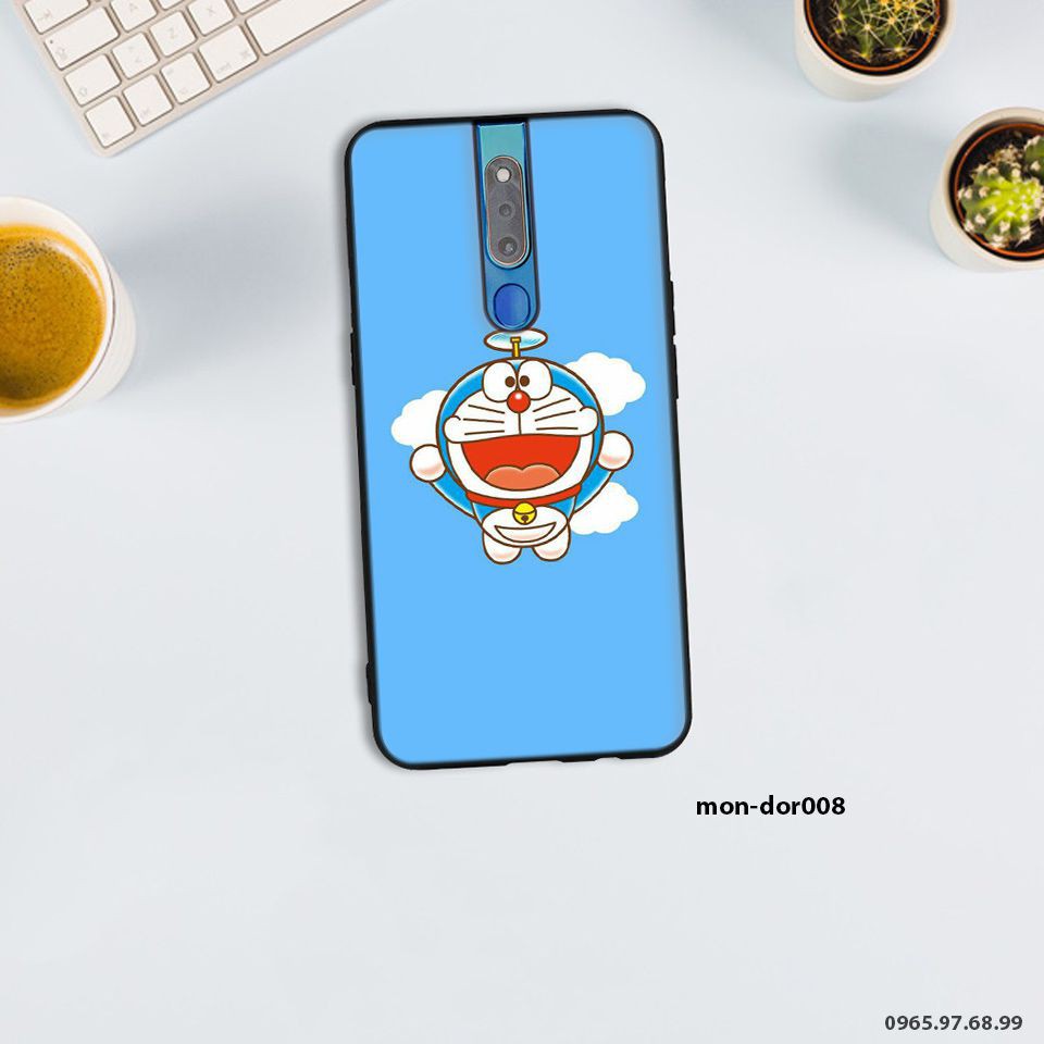 Miếng dán skin cho các dòng Oppo F11, F11 Pro in hình Doraemon cực cute