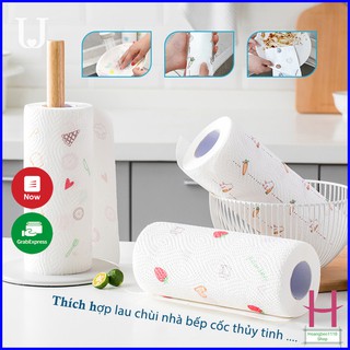 Cuộn giấy lau bếp đa năng sang sịn mịn { H }