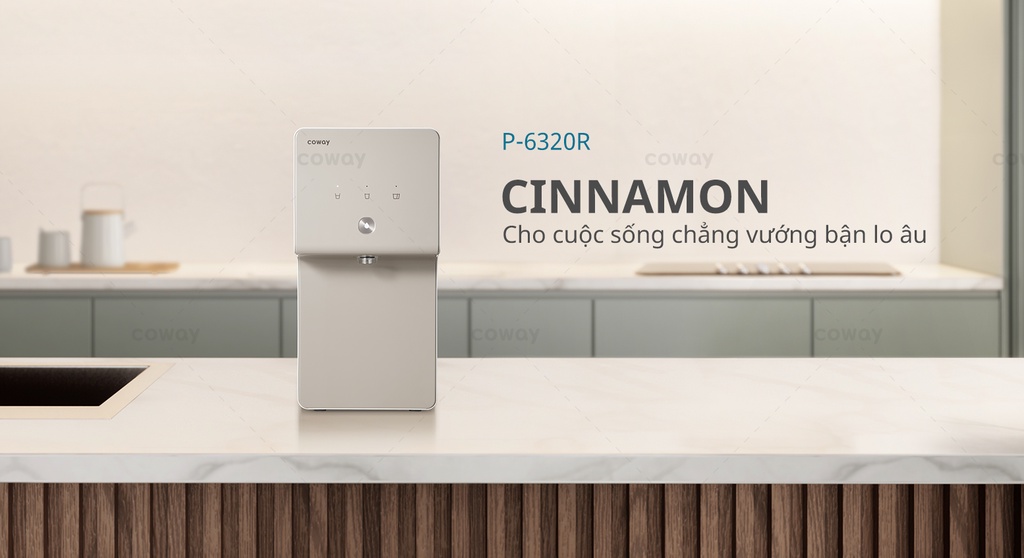 Mô tả Máy lọc nước Coway Cinnamon P-6320R - 1