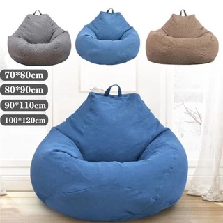 ghế lười hạt xốp Vỏ Ghế Lười Hình Hạt Đậu Thiết Kế Đơn Giản Phong Cách Cổ Điển Cho Người Lớn Và Trẻ Em(Không bao gồm nhồi)