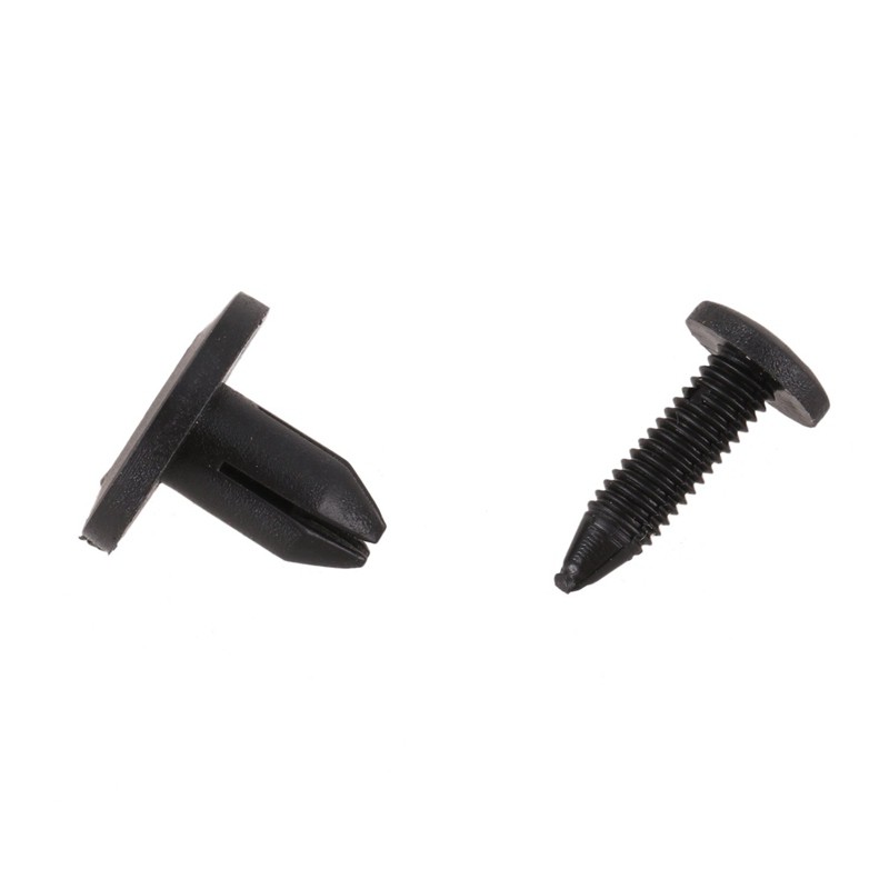 Bộ 50 6mm Nhựa Đẩy Loại Đinh Tán Cản Pin Kẹp