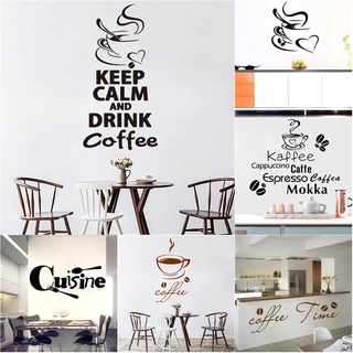 Decal trang trí tiệm cà phê, tăng doanh thu, thu hút khách hàng (P1)