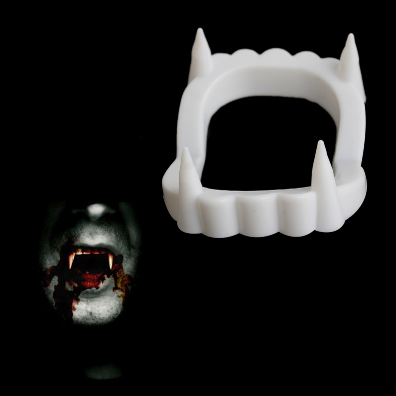Răng nanh giả hóa trang Halloween độc đáo