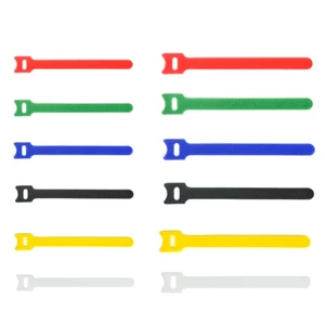 WU 100 Chiếc Dây Có Thể Tái Sử Dụng Dây Nylon Dây Rách Dây Sắp Xếp Tidy Cho Dây