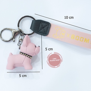 Móc Chìa Khoá Cute Bulldog Dễ Thương