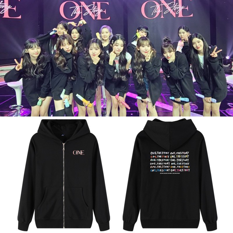 Áo hoodie + khoác concert IZ*ONE (IZONE) - One, The Story | Shopee