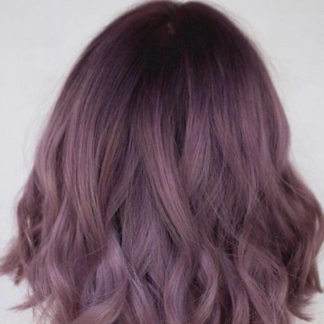 Thuốc Nhuộm Tóc Màu TÍM TRẦM / TÍM ĐEN Không Cần Tẩy, Lên Từ Nền Đen Và Nâu- MAGIC COLOR CAITU - COLORKING