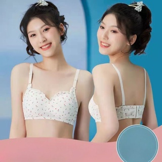 Áo Ngực nữ viền ren xinh xắn trẻ trung không gọng đệm mút mỏng thoáng mát King Shop A-739