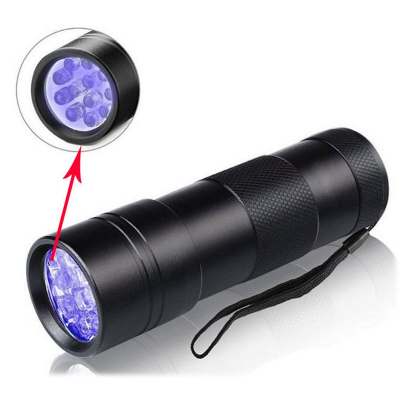 Đèn pin UV cầm tay nhỏ KIN Đèn pin UV nhận dạng chống giả