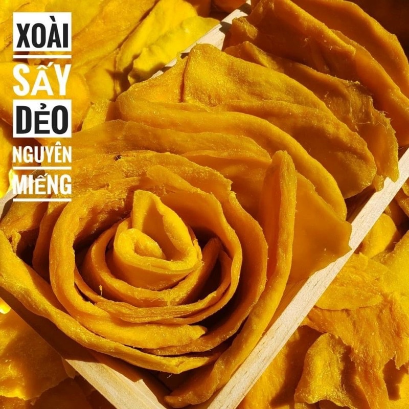Mứt xoài sấy dẻo - Lon 500g - Phú Quý Food (CÓ BÁN SỈ SLL)