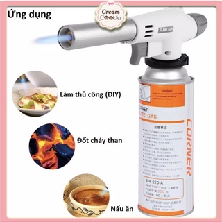Súng Khò Gas 920 Điện Tử Cầm Tay Sử Dụng Bình Ga Mini Dễ Sử Dụng (Trắng)