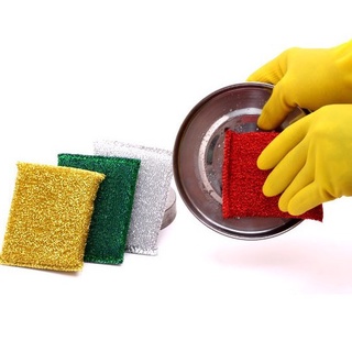 Combo 3 miếng rửa bát chén vân kim tuyến