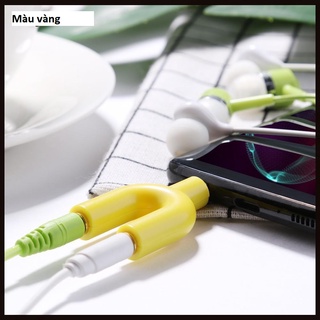 Đầu Chia Âm Thanh 3.5mm 1 Ra 2 Hình Chữ U cao cấp